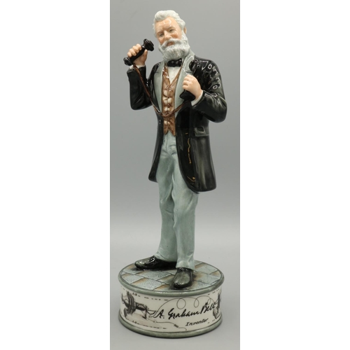 640 - Royal Doulton Prestige Pioneers Collection figure, Alexander Graham Bell HN5052, limited edition 205... 