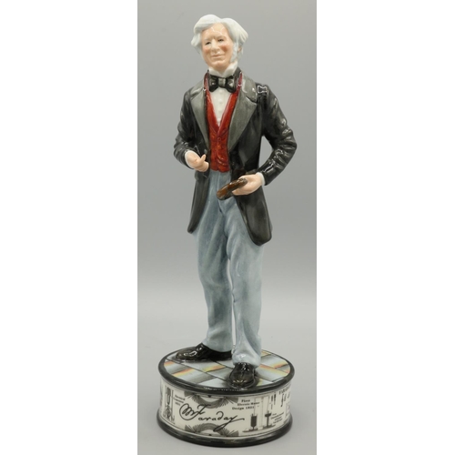 642 - Royal Doulton Prestige Pioneers Collection figure, Michael Faraday HN5196, limited edition 280/350, ... 