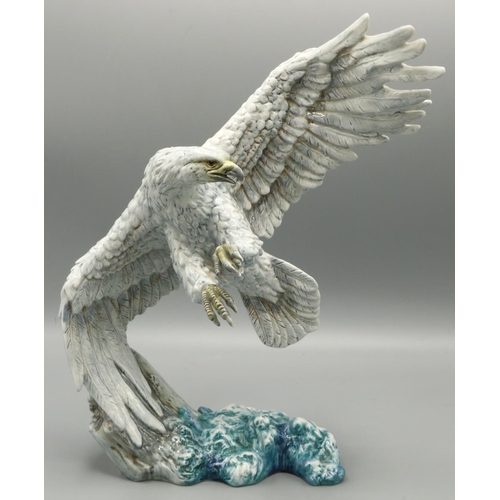 647 - Royal Doulton Prestige sea eagle figure, Storm HN5049, limited edition 116/250, H30.5cm