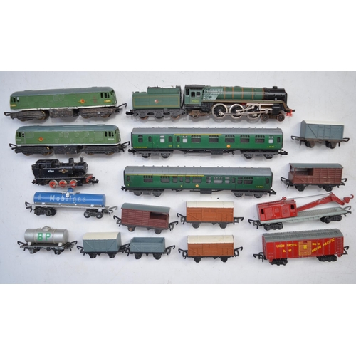 51 - Collection of mostly Lone Star N gauge (OOO) railway accessories, track, locomotives, passenger and ... 