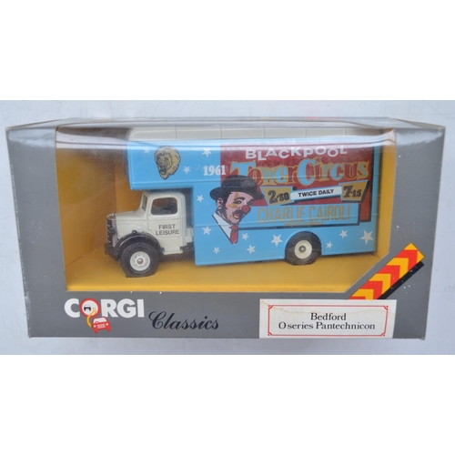 Eleven Corgi 1/50 scale diecast Circus and Fairground related models to  include 21701 AEC Closed Pol