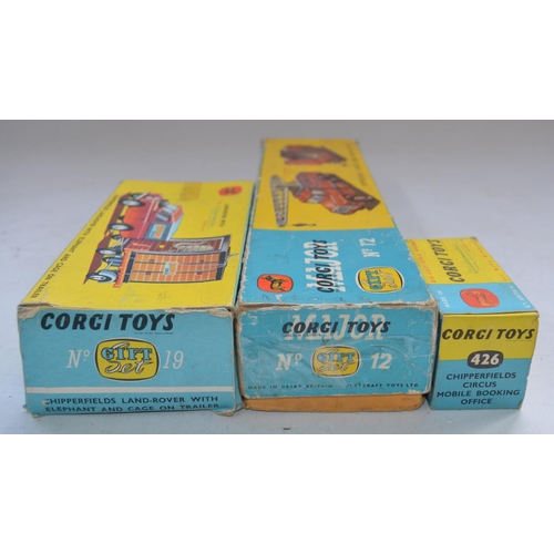 475 - Citroen Safari Corgi Ski CORGI ラウンドローバー サーカス+象