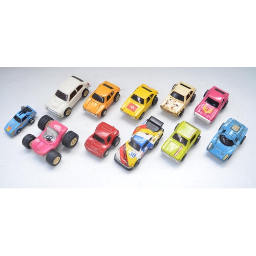 510 - Collection of 8 vintage Tonka pressed steel pull back model cars incl. 3 Ford Pinto, 1 Honda Civic e... 