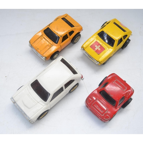 510 - Collection of 8 vintage Tonka pressed steel pull back model cars incl. 3 Ford Pinto, 1 Honda Civic e... 