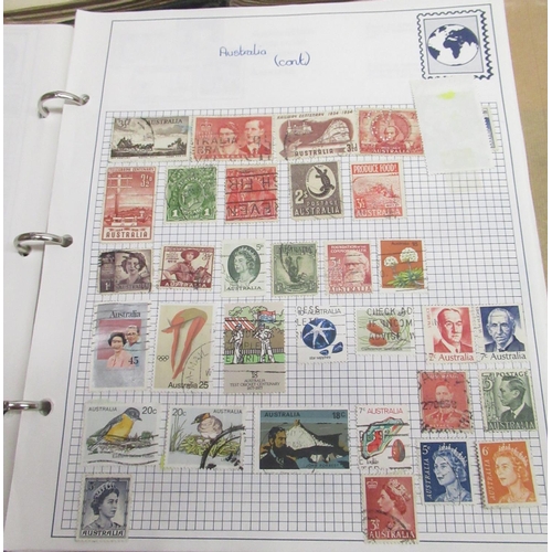 308 - Collection of GB and world stamps, mounted and loose inc. Hong Kong, France, China, etc.