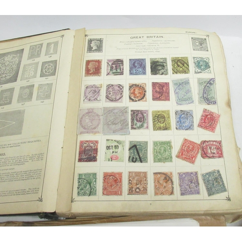 308 - Collection of GB and world stamps, mounted and loose inc. Hong Kong, France, China, etc.