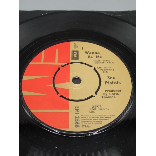 432 - Sex Pistols - Anarchy in the U.K. EMI2566, Chris Thomas Miscredit, Vinyl 7