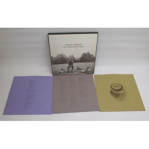 460 - George Harrison 'All Things Must Pass' box set comprising 3 LPs and a Poster