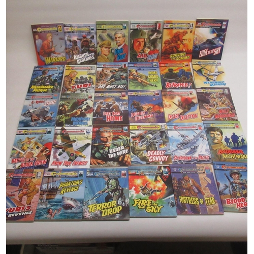 384 - Collection of Commando, Hotspur, Fury, Battle, Warlord, Wizard & Victor comics (56)