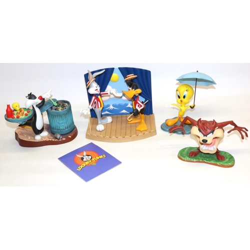 702 - Wedgwood Looney Tunes - Night of Nights boxed limited edition 149 of 500 H20cm, Sylvester's Buffet b... 