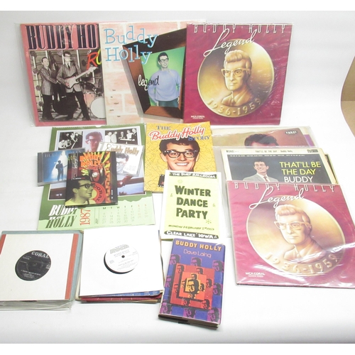 458 - Buddy Holly - collection of 7