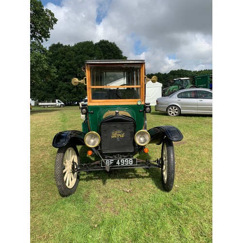 835 - 1920 Ford Model T 'Betsy' originally converted for transporting guests from a Hotel in America, now ... 