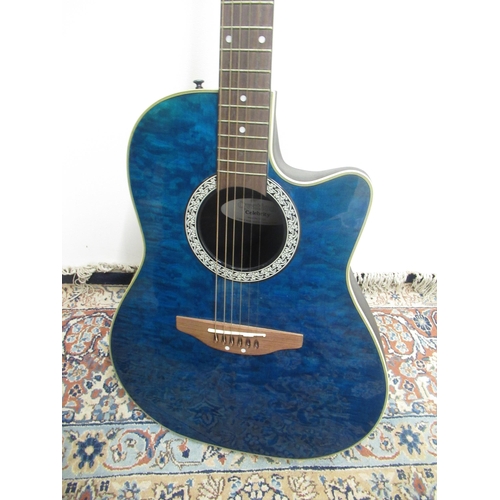 400 - Celebrity by Ovation CC 024, Ovation OP20 6 string electro-acoustic guitar, serial no. 3102188 in  O... 