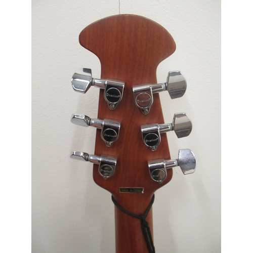 401 - Applause by Ovation, Model No. AE 28M, 6 string electro-acoustic guitar, serial no. 3713012, with fi... 