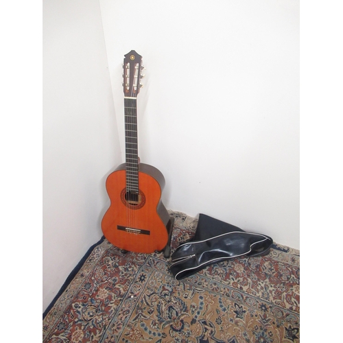 405 - Yamaha G-170A, 6 string Spanish style acoustic guitar, showing 2 serial nos. T0145898 & 206095 68, i... 