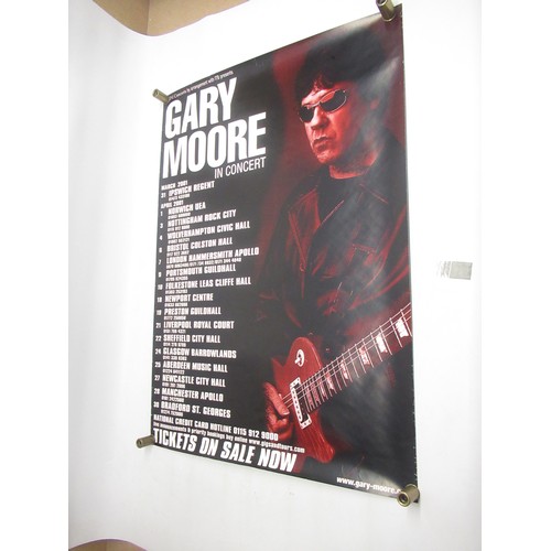 Gary Moore in Concert 2001 tour poster, Def Leppard 2003 tour