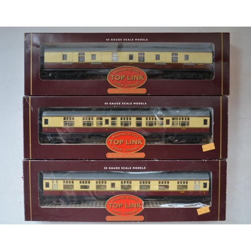 503 - Nune OO gauge passenger coaches to include 4 Super Detail Hornby boxed Pullman coaches with internal... 