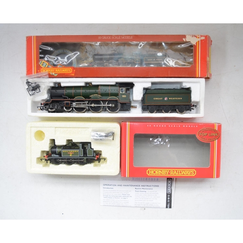 506 - Three boxed Hornby OO gauge electric steam engine models to include R646 OO gauge Battle of Britain ... 