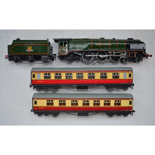 508 - Vintage boxed Hornby Dublo OO gauge EDP12 electric Passenger Train set with BR Duchess Of Montrose l... 