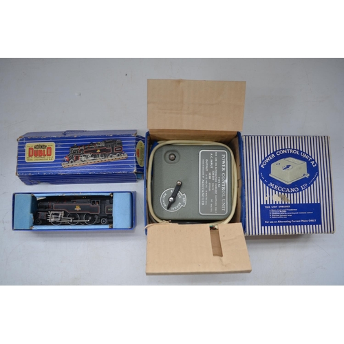 508 - Vintage boxed Hornby Dublo OO gauge EDP12 electric Passenger Train set with BR Duchess Of Montrose l... 