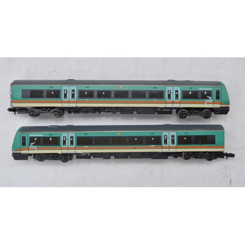 515 - Two boxed Graham Farish (By Bachmann) N gauge 2 car DMU electric train sets to include 371-425 Class... 