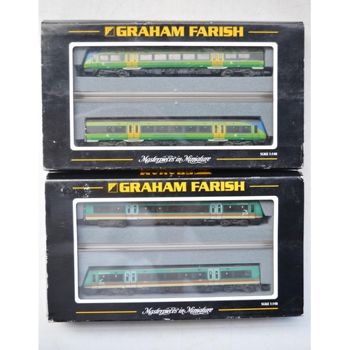 515 - Two boxed Graham Farish (By Bachmann) N gauge 2 car DMU electric train sets to include 371-425 Class... 