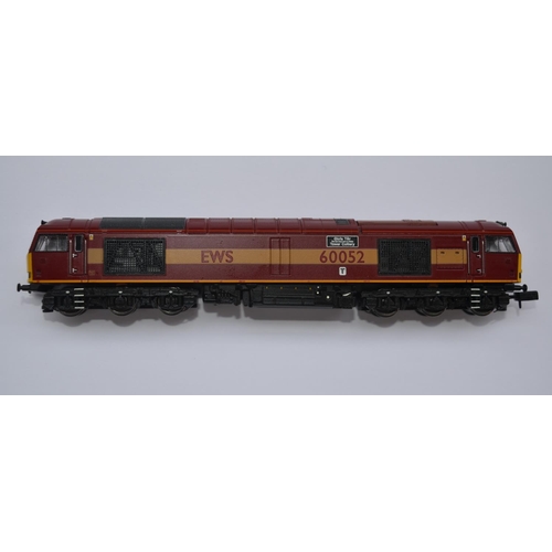 521 - Boxed Graham Farish (By Bachmann) N gauge 371-350 Class 60 60052 