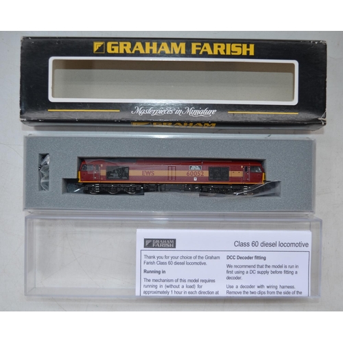 521 - Boxed Graham Farish (By Bachmann) N gauge 371-350 Class 60 60052 