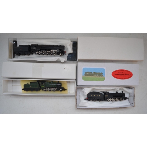 532 - Two Minitrix N gauge electric steam train models to include N207 BR Class 9F 2-10-0 92018 and N202 I... 