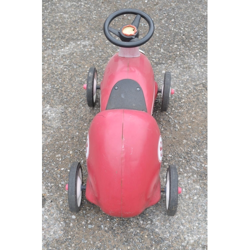 325 - Radio Flyer pressed steel child's push along car.