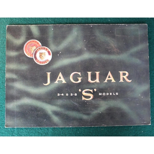 52 - Seven Jaguar & 1 Daimler brochures inc. XJS 4.0 Coupe & Convertible, etc. (8)