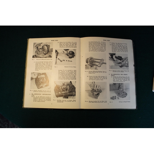 25 - Service manual Standard 8/10 & photocopy 1937 workshop manual & photos