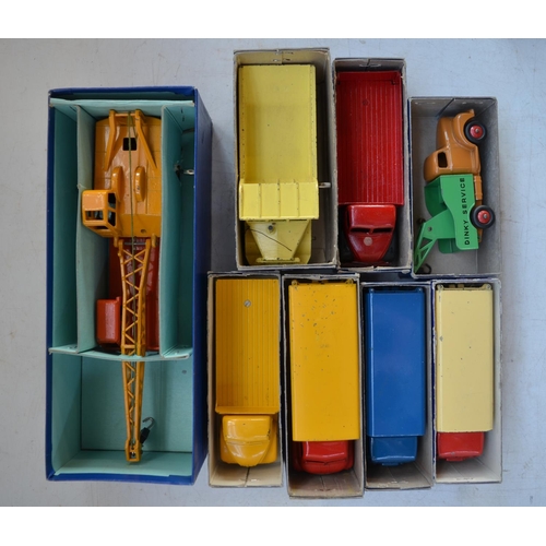 411 - Collection of 8 boxed and 1 unboxed vintage Dinky diecast vehicle models to include Supertoys 972 20... 