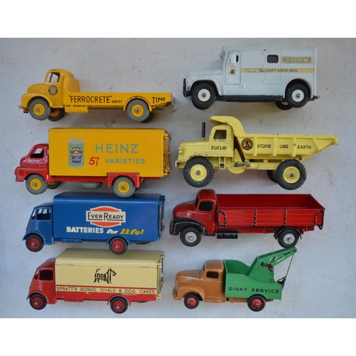 411 - Collection of 8 boxed and 1 unboxed vintage Dinky diecast vehicle models to include Supertoys 972 20... 