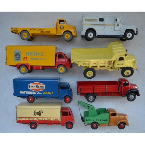 411 - Collection of 8 boxed and 1 unboxed vintage Dinky diecast vehicle models to include Supertoys 972 20... 