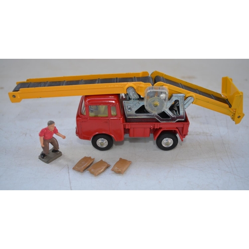 414 - Boxed Corgi Toys 64 Working Conveyor On Forward Control Jeep F.C.150 and 21 E.R.F Dropside Lorry And... 