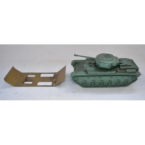 417 - Boxed vintage Dinky Toys 660 Tank Transporter and 651 Centurion Tank plus unboxed 670 Armoured Car a... 