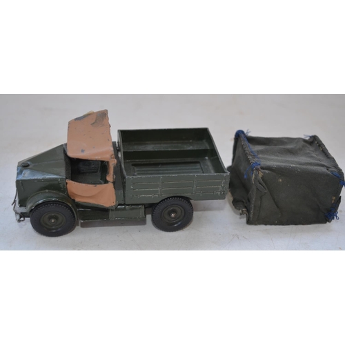 417 - Boxed vintage Dinky Toys 660 Tank Transporter and 651 Centurion Tank plus unboxed 670 Armoured Car a... 