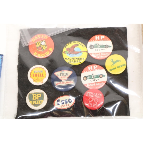 183 - Collection of motoring related lapel and other badges