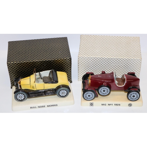 211 - Carlton Ware - Bullnose Morris & MG No.1 1925 models (2) AF