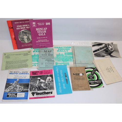 236 - Mixed collection of motoring ephemera and brochures (qty.)