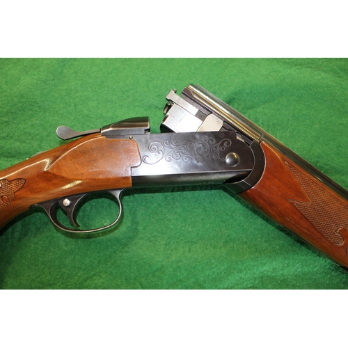 253 - 12 Bore Valmet over-under single trigger ejector shotgun, 2 1/4 chamber, barrel length 28