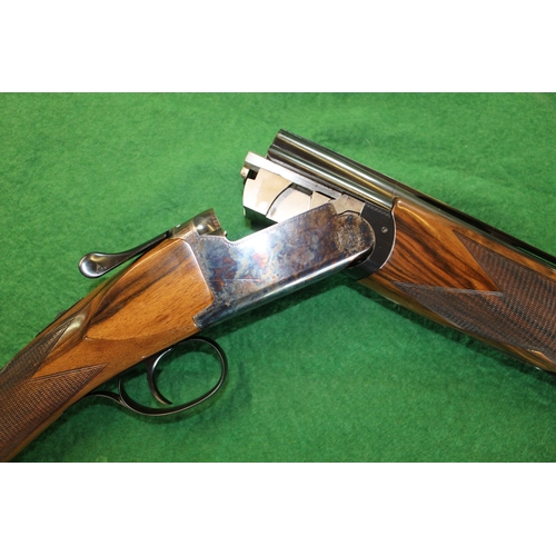 254 - 20 Bore Perazzi MX20 single trigger over-under shotgun, with ejectors, lovely grain, Serial No.68723... 