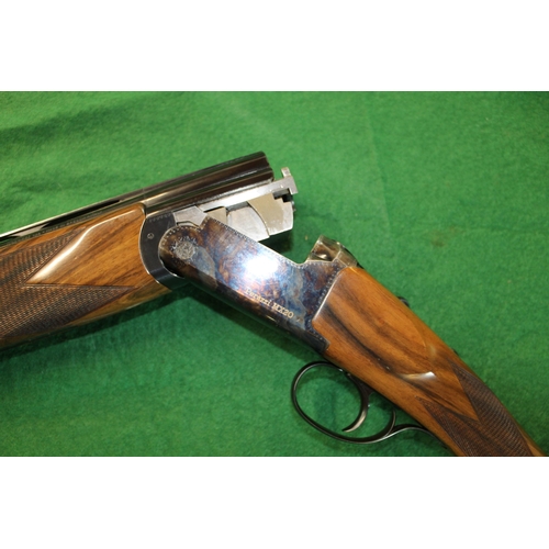 254 - 20 Bore Perazzi MX20 single trigger over-under shotgun, with ejectors, lovely grain, Serial No.68723... 