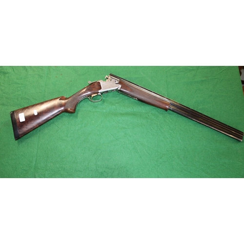 255 - 12 Bore Browning steel over-under shotgun, with ejectors, single trigger, barrel length 28