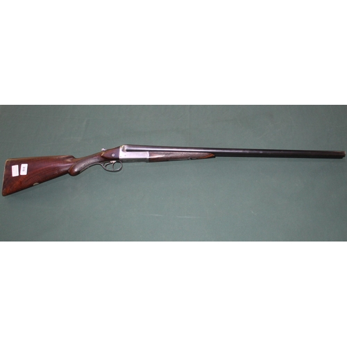 270 - 12B W.W Greener side by side ejector double trigger shotgun with 30