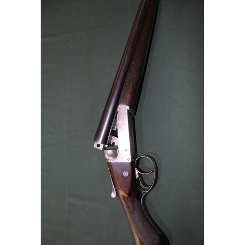 270 - 12B W.W Greener side by side ejector double trigger shotgun with 30