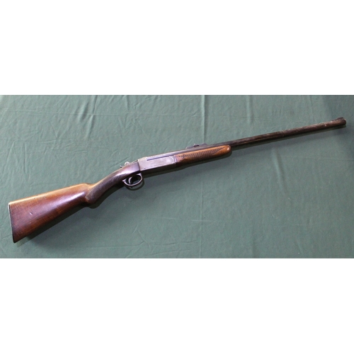 300 - 12B Webley & Scott 'slug gun' ejector single barrel shotgun with 27