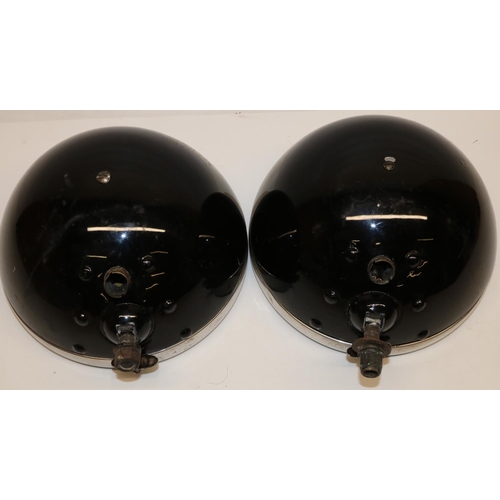 136 - Pair of head lamps (possibly Ford)