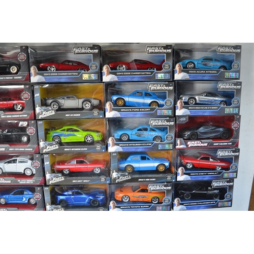 Large collection of boxed diecast Fast & Furious car models by Jada in ...